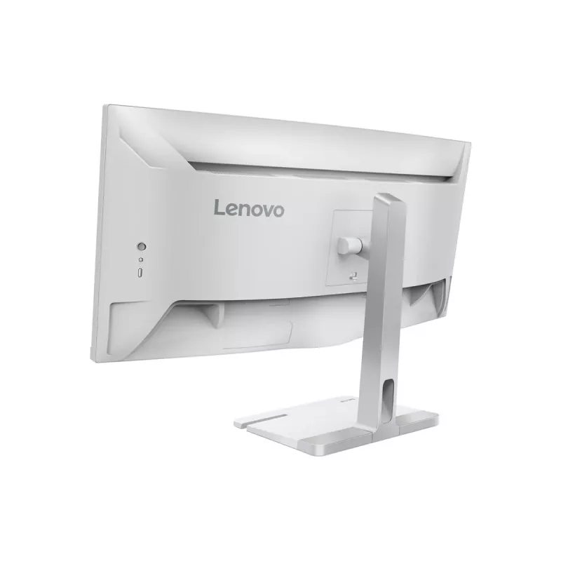 Lenovo L34W-4C Monitor curvo ultrawide WQHD IPS 34 polegadas 120Hz, ajuste de altura 150mm, Cloud Grey