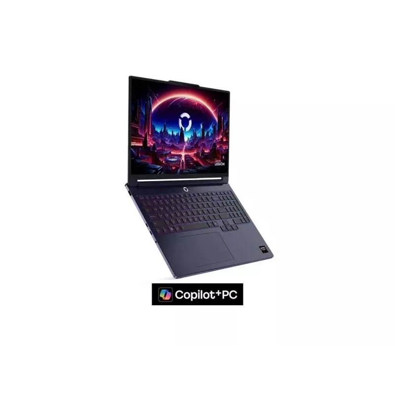 Lenovo Legion 7 16AGP11 Portátil gaming 16 inch WQXGA, AMD Ryzen AI 9 HX 470, 32GB LPDDR5X RAM, 1TB NVMe SSD, NVIDIA GeForce RTX 5070 12GB, Windows 11 Home, teclado inglês com retroiluminação, Nebula, 2 anos de garantia
