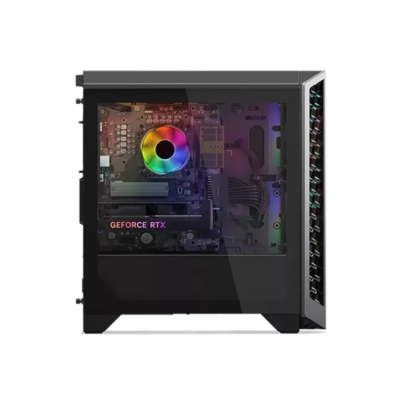 Lenovo LOQ Tower 26ADR10 Desktop Gaming, AMD Ryzen 7 8745HX, 16GB DDR5, 1TB NVMe SSD, NVIDIA GeForce RTX 5050 8GB, Windows 11 Home, 2 anos de garantia, Raven Black