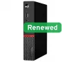 PC de secretária Lenovo ThinkCentre M715q Tiny recondicionado grau A, AMD Ryzen 5 2400GE, 8GB DDR4, 256GB SSD, AMD Radeon Vega 11, Windows 11 Pro