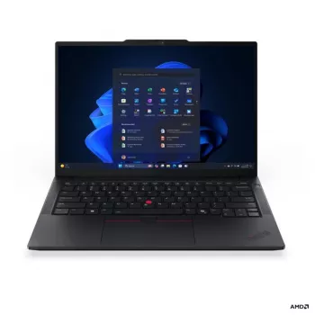 Lenovo ThinkPad E14 G8 AMD portátil 14 polegadas WUXGA IPS, AMD Ryzen AI 7 345, 16GB DDR5, 512GB SSD, Windows 11 Pro, preto