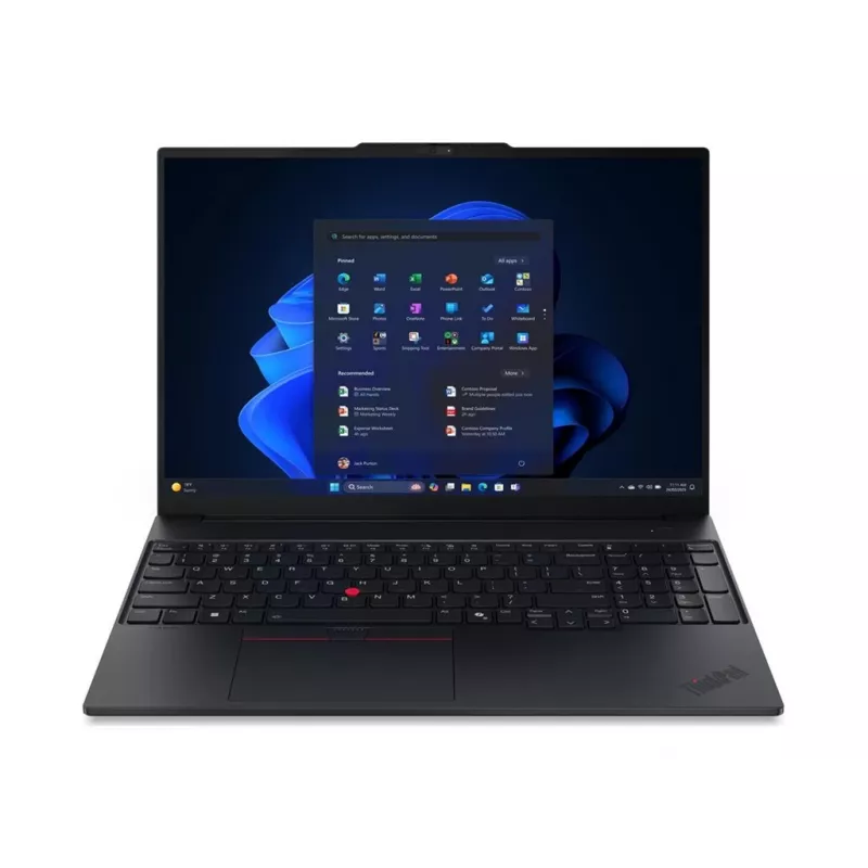 Lenovo ThinkPad E16 G4 AMD Portátil 16 polegadas WUXGA IPS, AMD Ryzen AI 5 330, 16 GB DDR5, 512 GB SSD, Gráficos AMD Radeon 820M, Windows 11 Pro, Preto