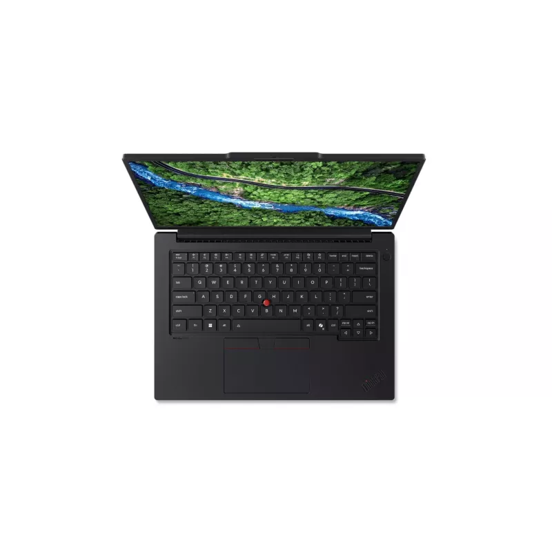 Lenovo ThinkPad P14s Gen 7 Portátil 14,5 polegadas WUXGA, Intel Core Ultra 7 356H, 16GB RAM, 512GB SSD, NVIDIA RTX PRO 500 Blackwell Generation 6GB, Windows 11 Pro, Teclado Nórdico Retroiluminado, Preto, Leitor de Impressões Digitais