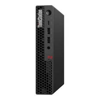Estação de trabalho Lenovo ThinkStation P3 Tiny G2, Intel Core Ultra 5 235U, 32GB DDR5, 512GB SSD, NVIDIA RTX A400, Windows 11 Pro
