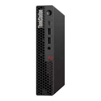Estação de trabalho Lenovo ThinkStation P3 Tiny G2, Intel Core Ultra 5 235U, 32GB DDR5, 512GB SSD, NVIDIA RTX A400, Windows 11 Pro
