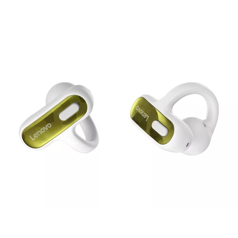 Auscultadores Bluetooth open-ear com clip Lenovo X500 com microfone - Branco