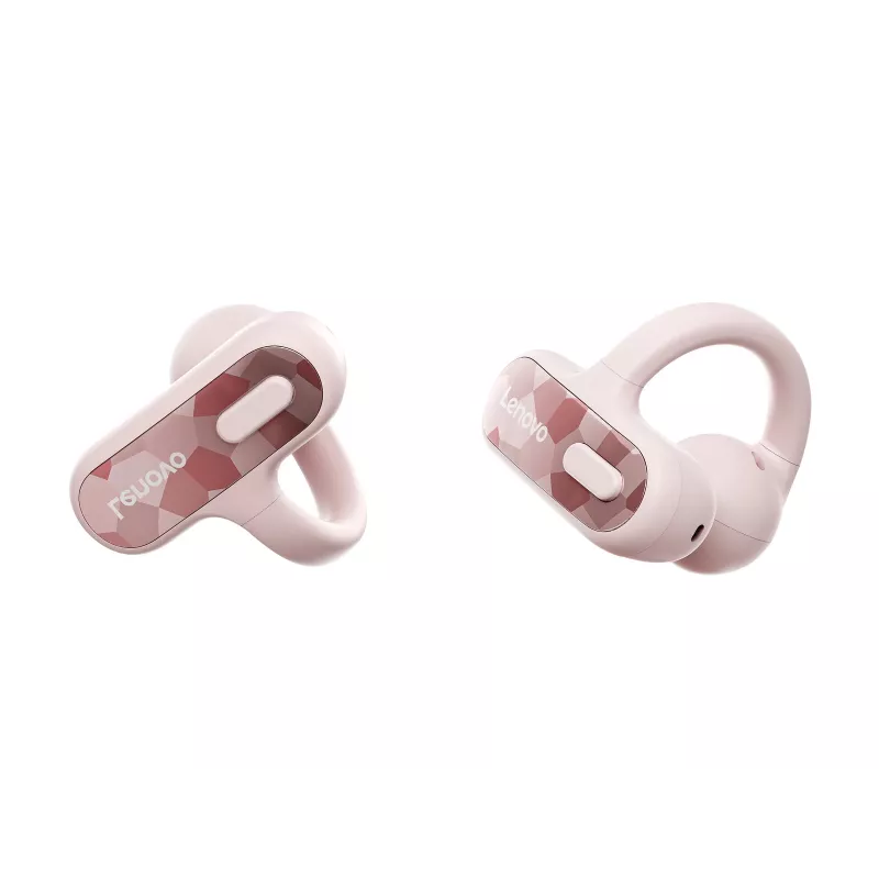 Lenovo X500 Auriculares Open-Ear Clip-on, rosa, Bluetooth, microfone integrado