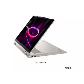 Lenovo Yoga 7 2-em-1 16AGP11 AMD portátil 2-em-1 16 polegadas OLED ecrã tátil, AMD Ryzen AI 5 435, 16GB RAM, 512GB SSD, AMD Radeon 840M, Windows 11 Home, Seashell