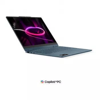 Lenovo Yoga 7 Gen 11 14AGP11 Ryzen AI 5 435 14 polegadas WUXGA Touch OLED 400nits 60Hz Brilhante 16GB LPDDR5X-8000 SSD512 Radeon 840M Graphics 5.0MP + IR 70Wh Win11 Tidal Teal