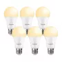 LEPRO 100080-WW-EU-6 Lâmpada LED E27 A60 13W/100W 1521 lm 2700 K, pack de 6