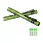 LEPRO 120023L-GN-2 Lanterna LED, pack de 2, 1000 lúmenes, zoom, IPX4 resistente à água, 5 modos, CREE XPE, Preto