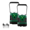 Lanterna de campismo LEPRO 3300008-2, 4400mAh, pack de 2