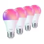 LEPRO B1-EU-4 E27 Lâmpadas LED inteligentes Wi-Fi, 8,5 W, 806 lm, pack de 4