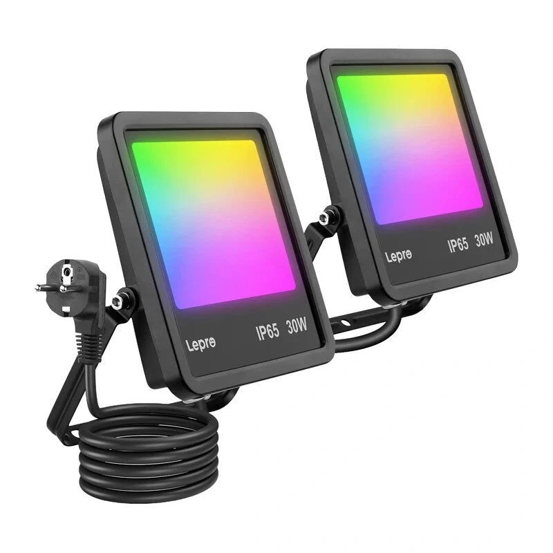 Projetor LED Lepro F1 30W IP65 3000lm 5000K