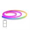 Tira LED neon Lepro N1 3m RGBIC Wi-Fi com app e controlo por voz, IP67 regulável