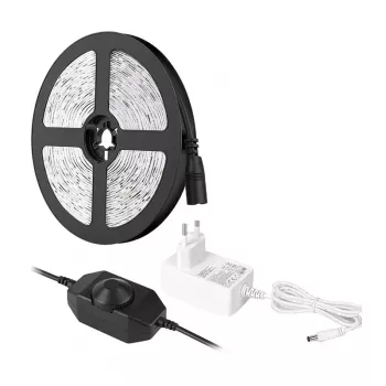 LEPRO 4100067-DW-EU Fita LED, 5 m, 300 LEDs, branco frio