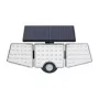 Candeeiro solar LEPRO WL4000 – 4000LM, IP65, módulo solar 18W com sensor de movimento e comando, cabo de 5M
