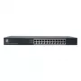 LevelOne GEU-2432 Switch Gigabit Ethernet 24 portas, DIP switch de 4 modos, montagem em rack 19 polegadas, não gerido, caixa metálica