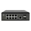 LevelOne IGP-1091 switch industrial PoE+, 8x 2,5G PoE, 2x uplinks 1G/10G SFP+