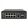 LevelOne IGP-1091 switch industrial PoE+, 8x 2,5G PoE, 2x uplinks 1G/10G SFP+