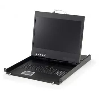 LevelOne KVM-8901DE - 48,3 cm (19 polegadas) - 1440 x 900 píxeis - TFT - 250 cd/m² - 500:1 - 85°