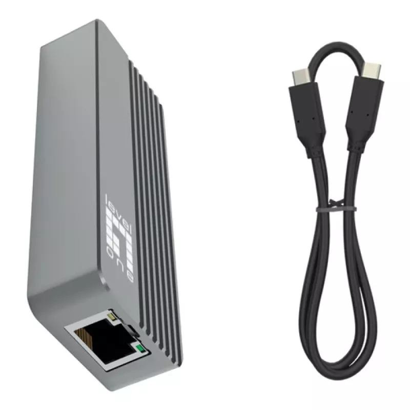 LevelOne USB-0410 Adaptador USB 3.2 Gen 1 Type-A para Gigabit Ethernet