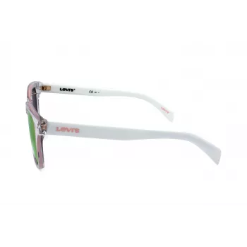 Óculos de sol retangulares unissexo LEVI'S LV-1002-S-900 preto/cinzento 53mm
