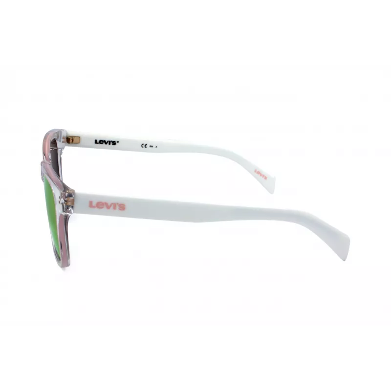 Óculos de sol retangulares unissexo LEVI'S LV-1002-S-900 preto/cinzento 53mm
