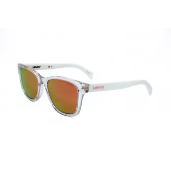 Óculos de sol retangulares unissexo LEVI'S LV-1002-S-900 preto/cinzento 53mm