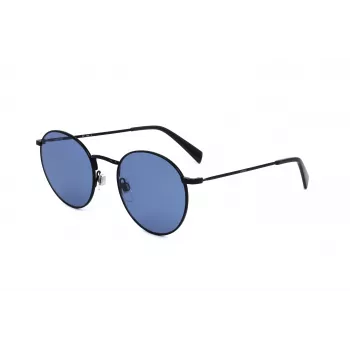 Óculos de sol unissexo LEVI'S LV-1005-S-08A - armação retangular clássica de acetato - lentes de policarbonato cinzentas UV400 - 52/21/145 mm