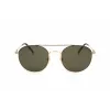 Óculos de sol unissexo LEVI'S LV-1013-S-J5G retangulares - armação preta, lentes cinzentas, 54 mm