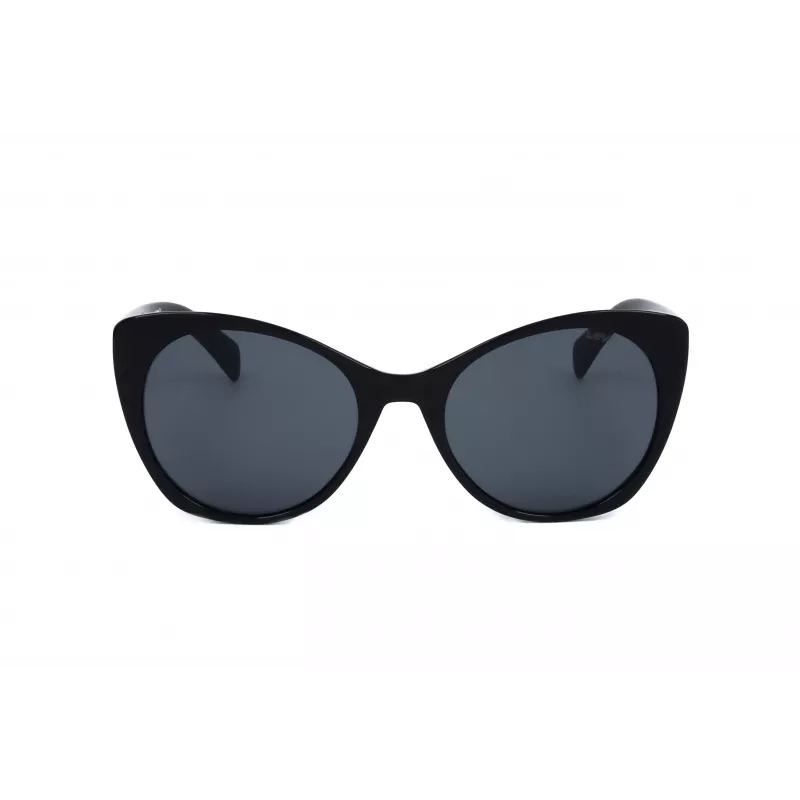 Óculos de sol LEVI'S LV-1015-S-807 mulher quadrados - armação preta, lentes cinzentas, proteção UV400