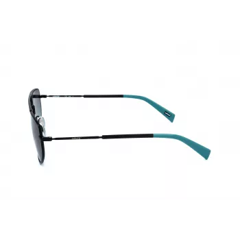 LEVI'S LV-1018-S-807 óculos de sol unissexo, armação preta, lentes cinzentas, 59 mm