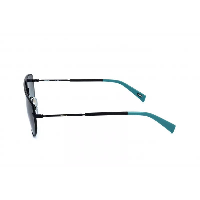 LEVI'S LV-1018-S-807 óculos de sol unissexo, armação preta, lentes cinzentas, 59 mm