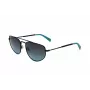 LEVI'S LV-1018-S-807 óculos de sol unissexo, armação preta, lentes cinzentas, 59 mm