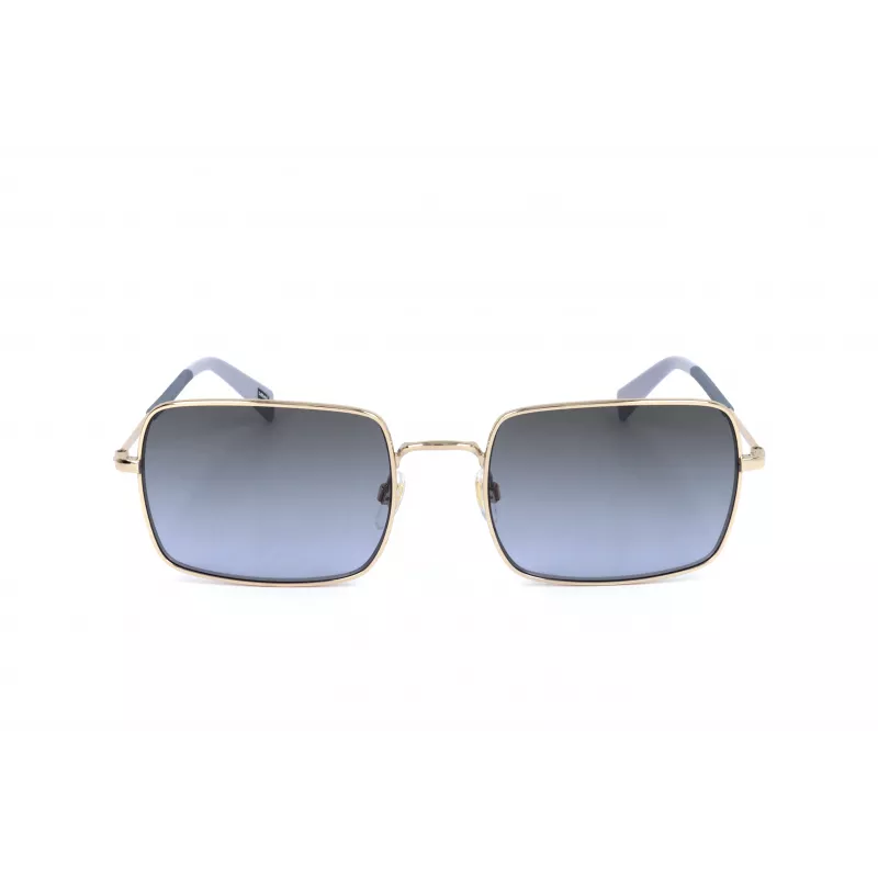 Óculos de sol LEVI'S LV-1019-S-BL unissexo retangulares - armação preta, lentes cinzentas fumadas 57 mm