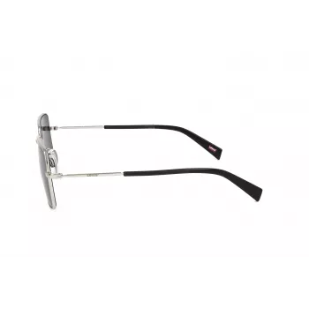 Óculos de sol unissexo LEVI'S LV-1019-S-IR - Armação preta, lentes cinzentas, 57 mm
