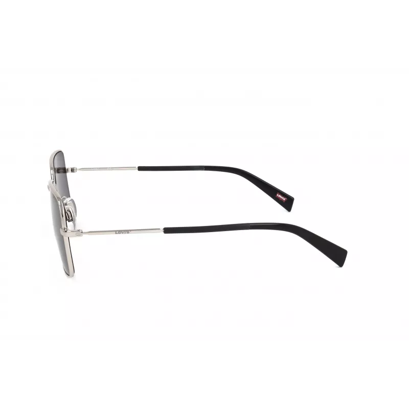 Óculos de sol unissexo LEVI'S LV-1019-S-IR - Armação preta, lentes cinzentas, 57 mm