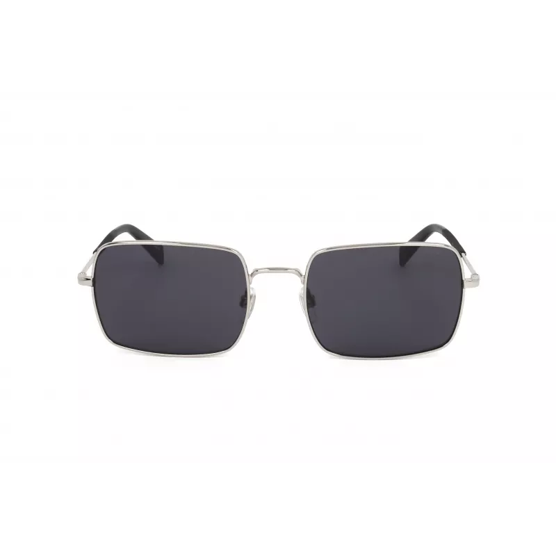 Óculos de sol unissexo LEVI'S LV-1019-S-IR - Armação preta, lentes cinzentas, 57 mm