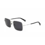 Óculos de sol unissexo LEVI'S LV-1019-S-IR - Armação preta, lentes cinzentas, 57 mm