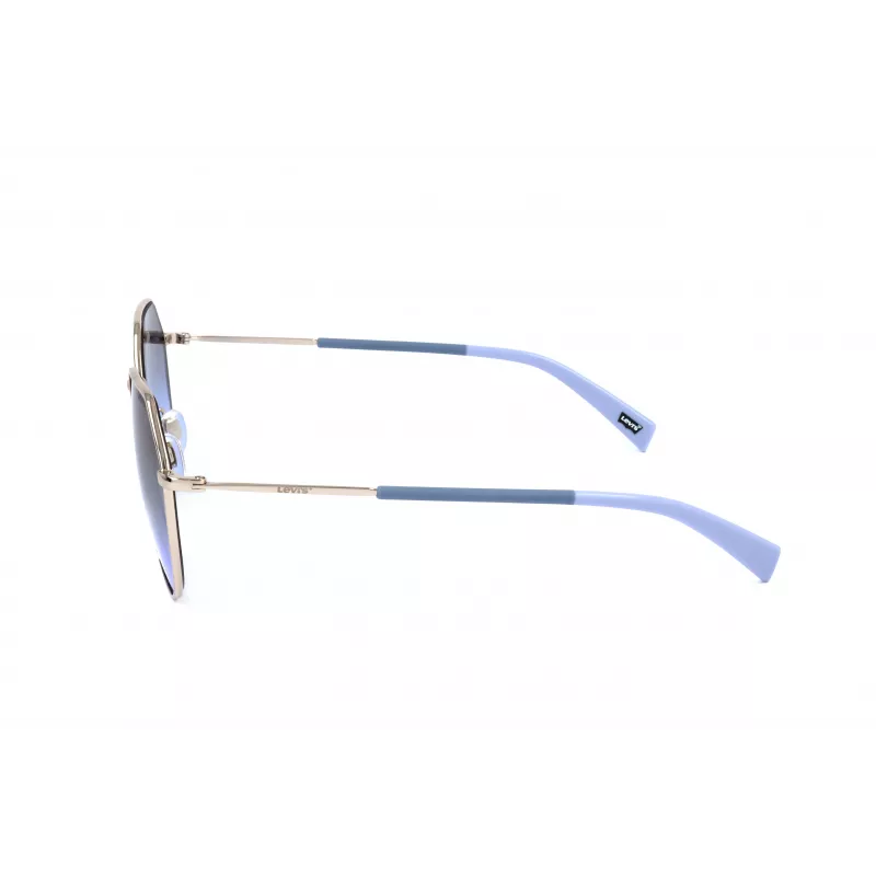 Óculos de sol unissexo LEVI'S LV-1020-S-3YG Havana castanho retangulares 57mm