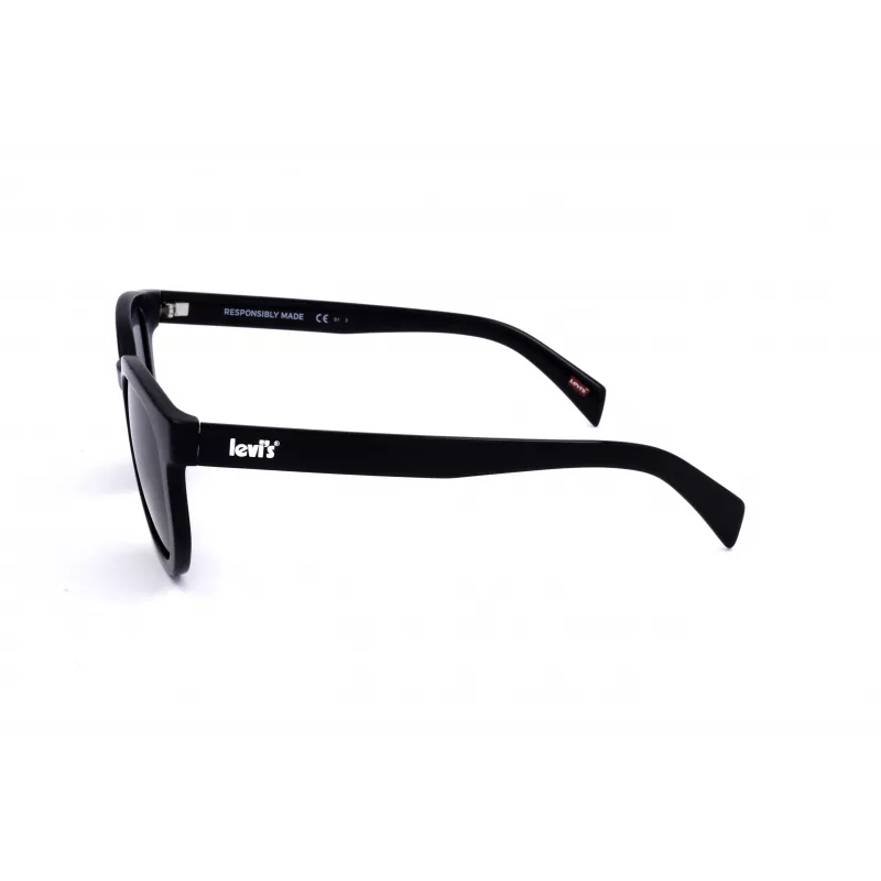 Óculos de sol unissexo quadrados LEVI'S LV-1022-S-807 preto/cinzento 51mm