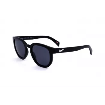 Óculos de sol unissexo quadrados LEVI'S LV-1022-S-807 preto/cinzento 51mm
