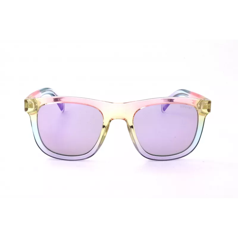 Óculos de sol unissexo LEVI'S LV-1023-S-F74 armação Havana em acetato lentes cinzentas em policarbonato 53 mm