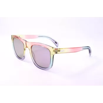 Óculos de sol unissexo LEVI'S LV-1023-S-F74 armação Havana em acetato lentes cinzentas em policarbonato 53 mm