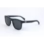 Óculos de sol unissexo polarizados LEVI'S LV-1023-S-PJP - armação preta/cinzenta, lente cinzenta, 53mm