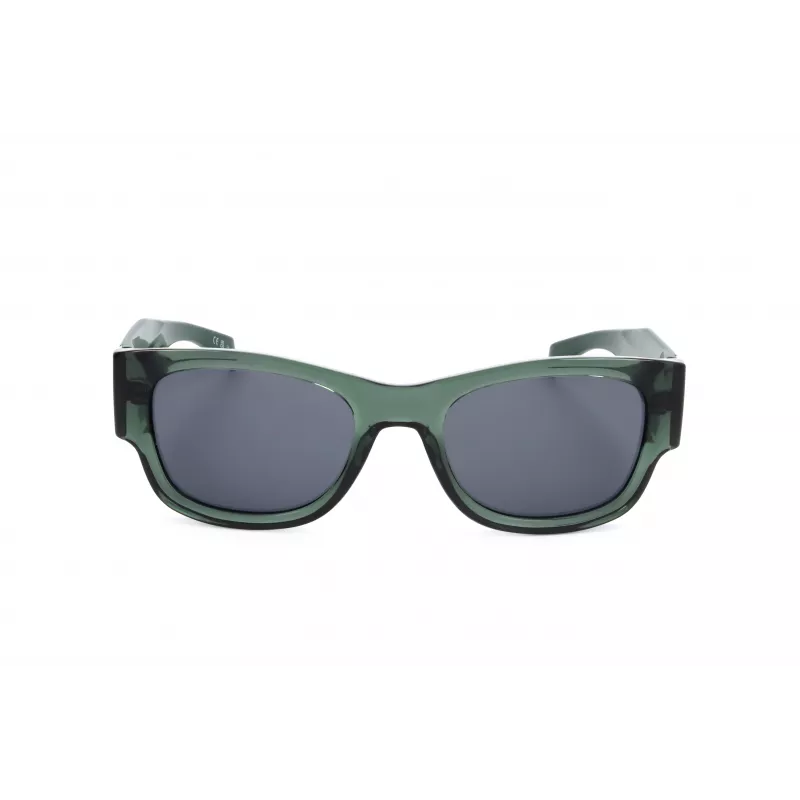 Óculos de sol retangulares unissexo LEVI'S LV-1033-S-1ED - armação preta lentes cinzentas 53 mm