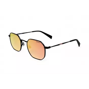 Óculos de sol LEVI'S LV-1035-S-003 unissexo, armação preta, lentes cinzentas, 51/22/140 mm