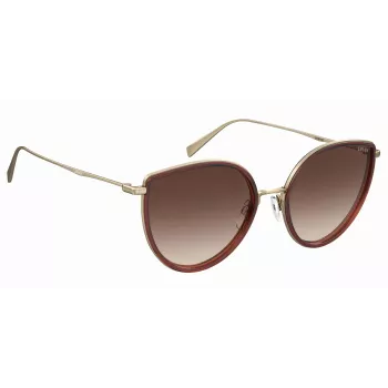 Levi's LV5011S09QF7H Óculos de Sol Mulher Havana Acetato Castanho Degradê 56/17/145 mm