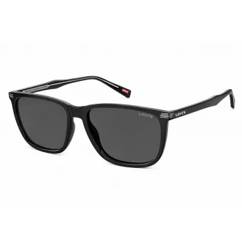 Levi's LV5020S807F7I óculos de sol retangulares de acetato para homem - Havana/verde - 57/17/145 mm